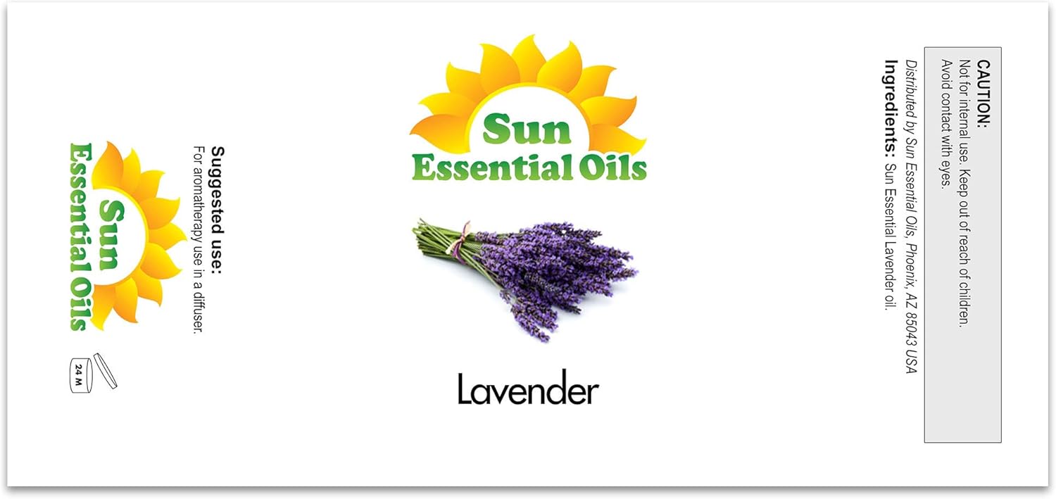 Sun Essential Oils Lavender 16oz