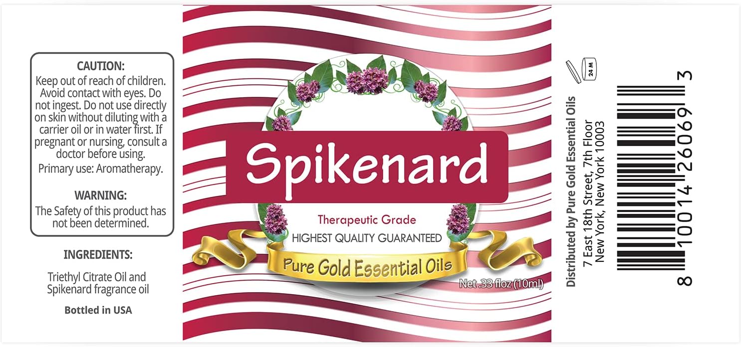 Pure Gold Essential Oils Spikenard 0.33oz