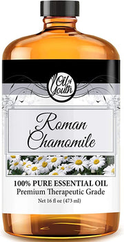 Oil of Youth Essential Oils 16oz - Chamomile (Roman) Essential Oil - 16 Fluid Ounces
