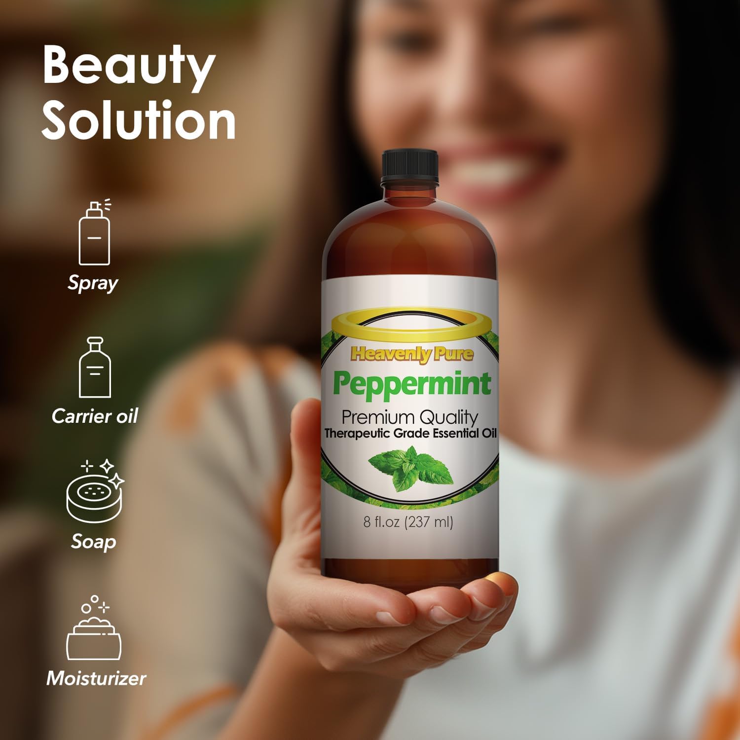 Heavenly Pure Peppermint 8oz