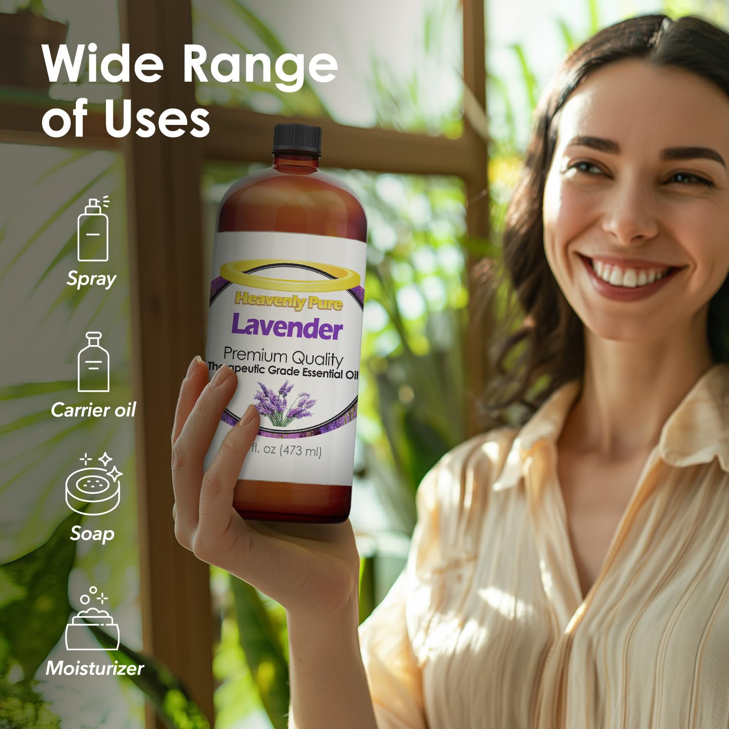 Heavenly Pure Lavender 16oz