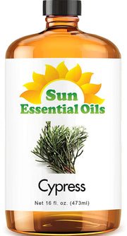 Sun Essential Oils 16oz - Cypress Essential Oil - 16 Fluid Ounces