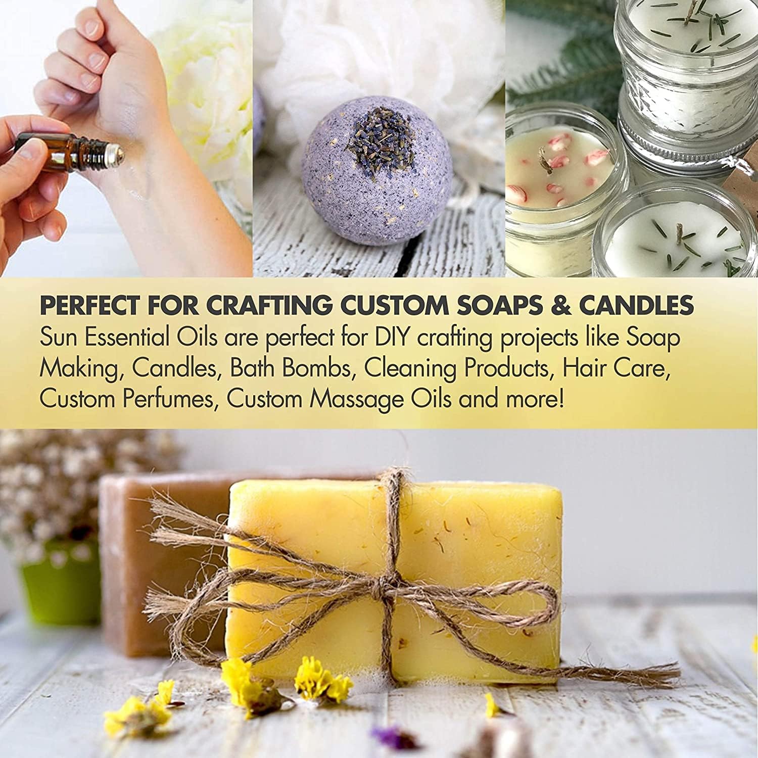 Sun Essential Oil Lavender 8oz