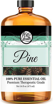 Oil of Youth Essential Oils 16oz - Pine Essential Oil - 16 Fluid Ounces