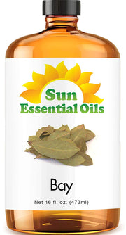 Sun Essential Oils 16oz - Bay Essential Oil - 16 Fluid Ounces