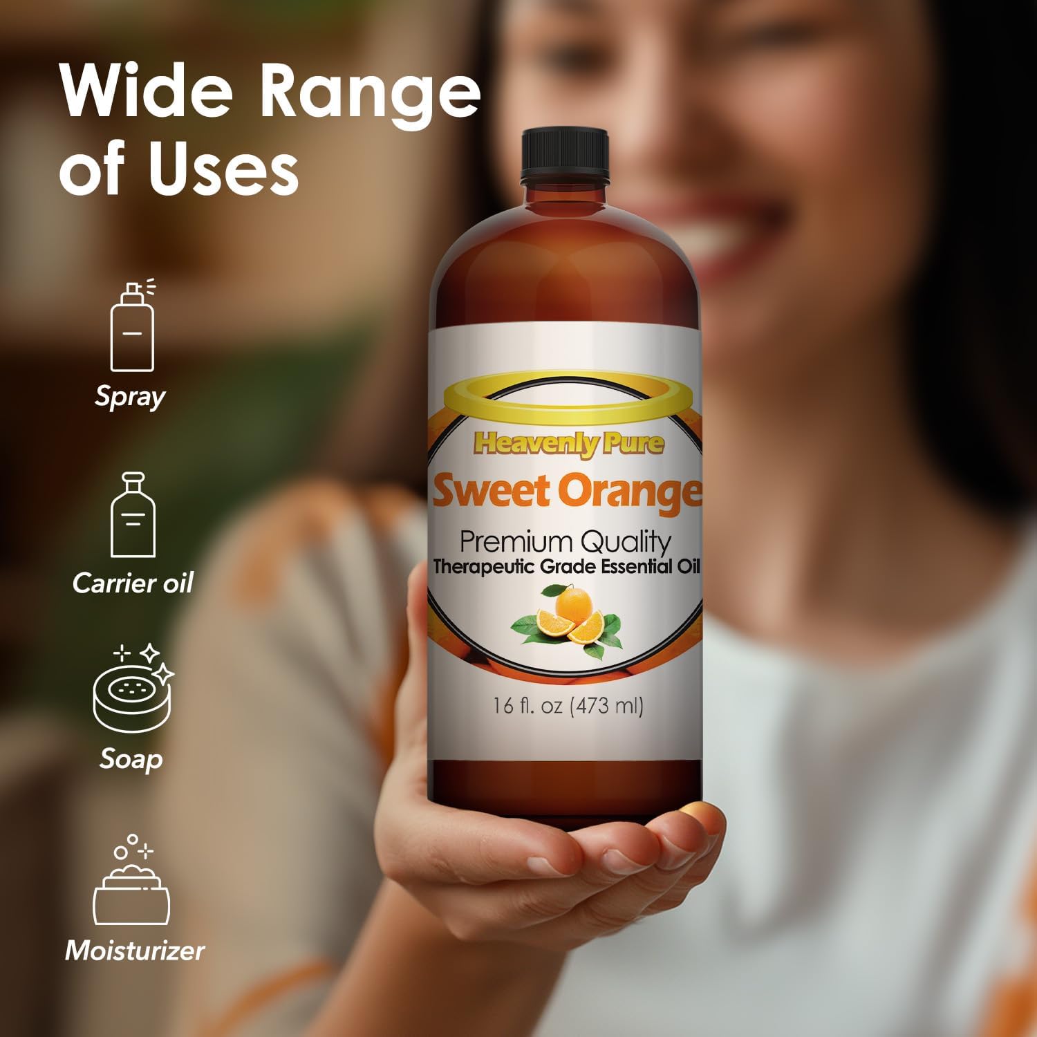 Heavenly Pure Sweet Orange 16oz