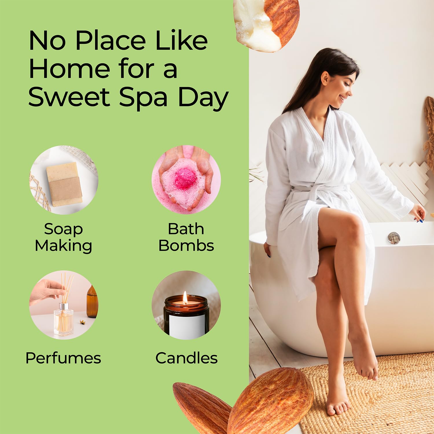 Good Essential Almond Fragrance Oil 1oz