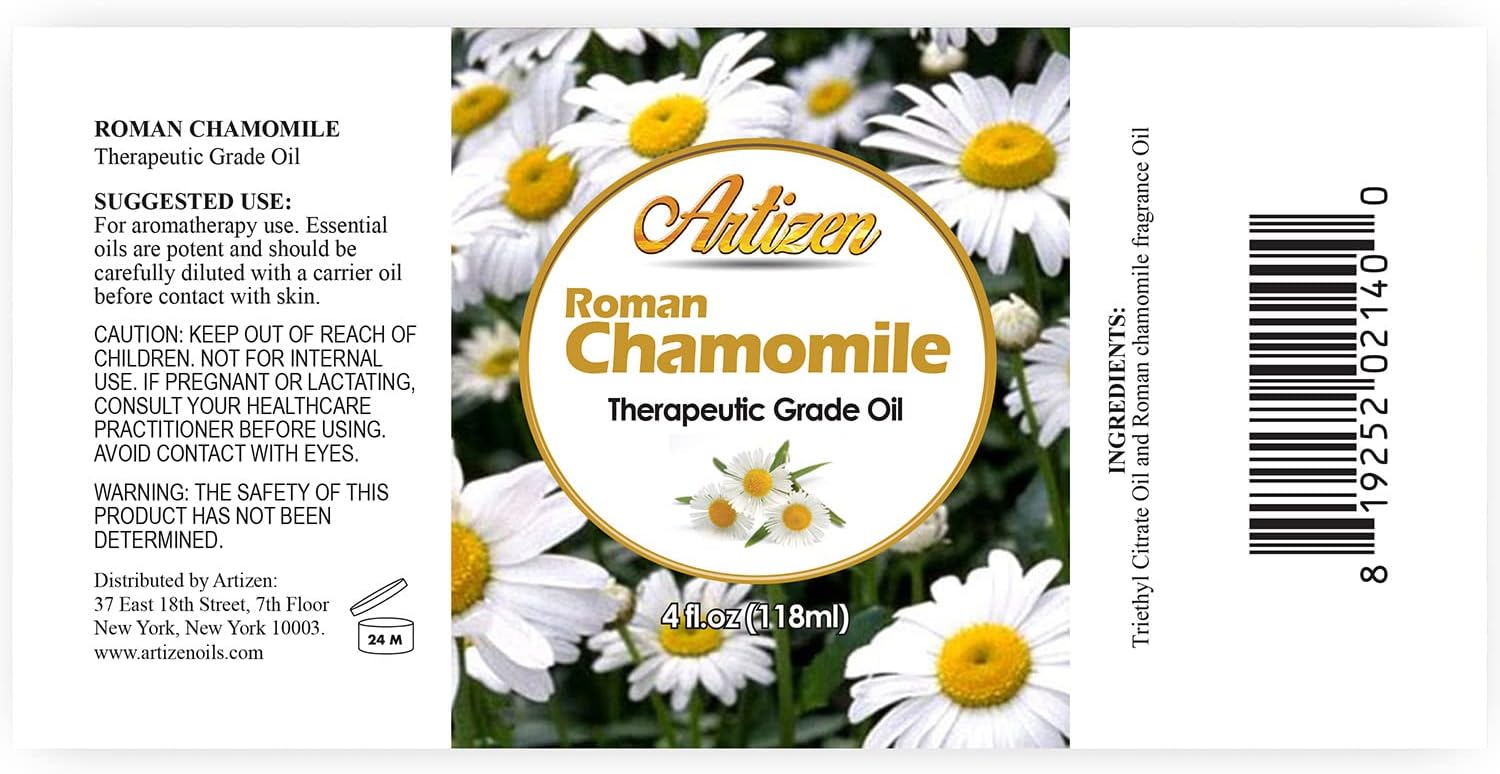 Artizen Roman Chamomile Essential Oil 4oz