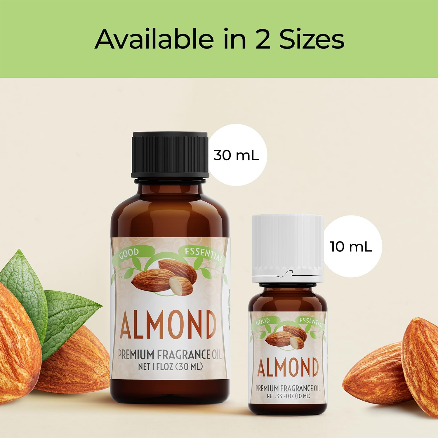 Good Essential Almond Fragrance Oil 0.33oz
