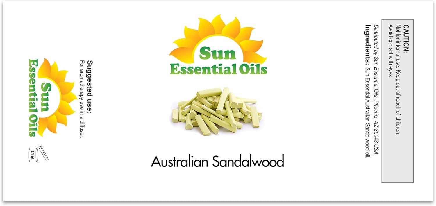 Sun Essential Oils Australian Sandalwood 8oz