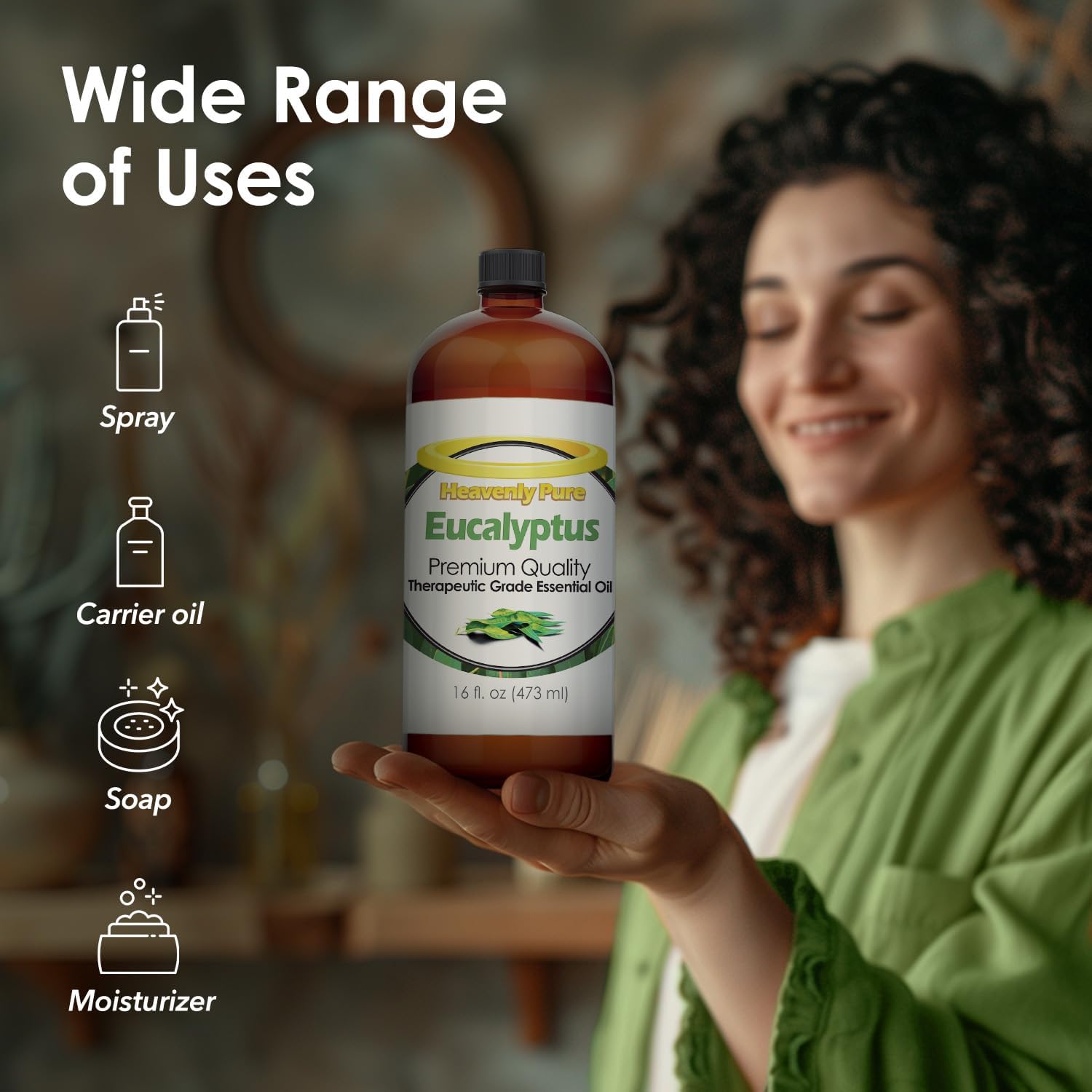 Heavenly Pure Eucalyptus 16oz