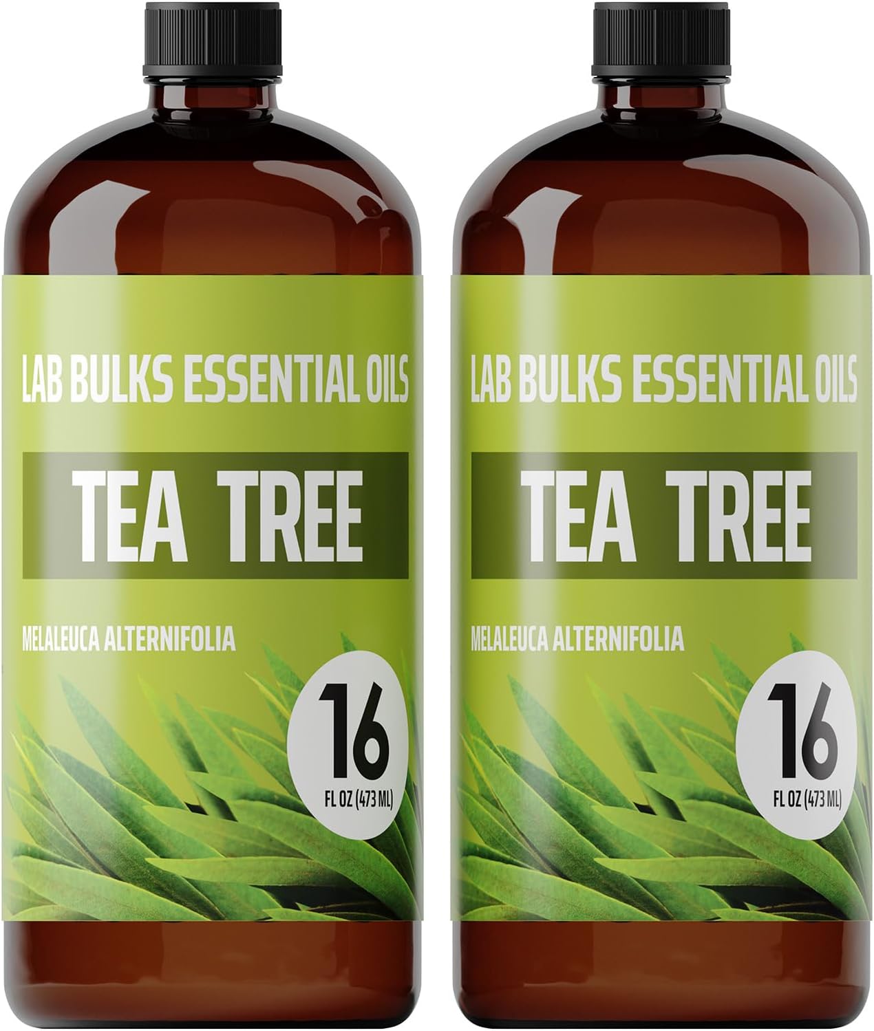 Lab Bulks Essential Oil Tea Tree (16oz ,2 Pack)