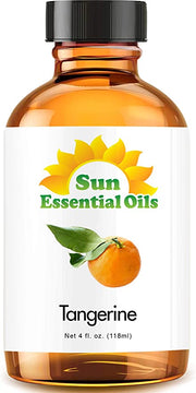 Sun Essential Oils 4oz - Tangerine Essential Oil - 4 Fluid Ounces