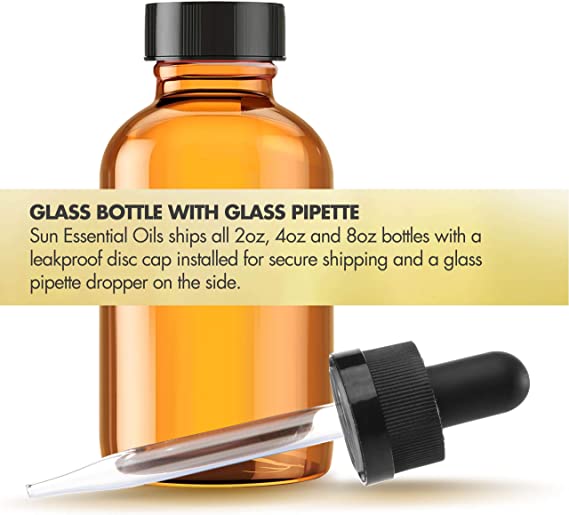 Sun Essential Oils 4oz - Spearmint Essential Oil - 4 Fluid Ounces