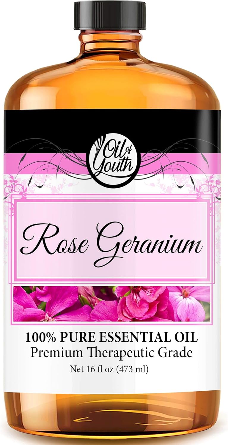 Oil of Youth Rose Geranium 16oz