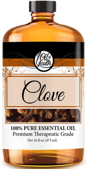 Oil of Youth Essential Oils 16oz - Clove Essential Oil - 16 Fluid Ounces