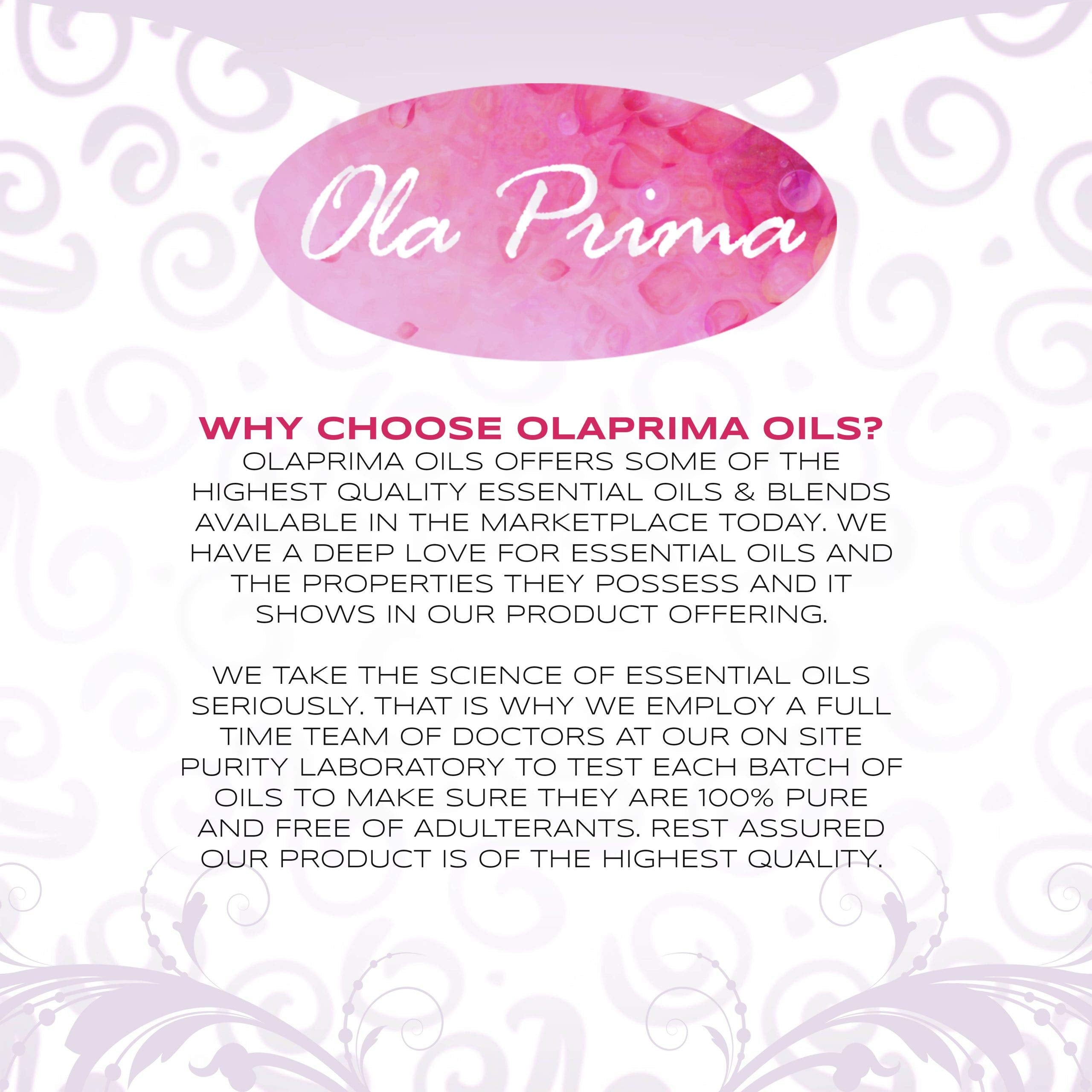Ola Prima Oils 16oz - Orange Essential Oil - 16 Fluid Ounces