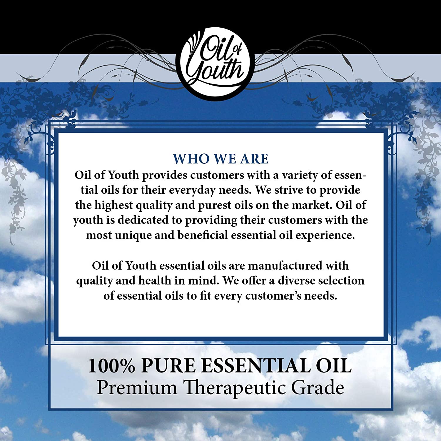 Oil of Youth Essential Oils 8oz - Lemongrass Essential Oil - 8 Fluid Ounces