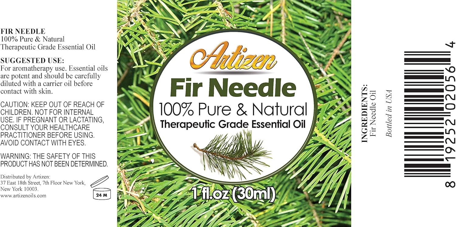 Artizen 30ml Oils - Fir Needle Essential Oil - 1 Fluid Ounce