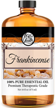 Oil of Youth Essential Oils 16oz - Frankincense Essential Oil - 16 Fluid Ounces