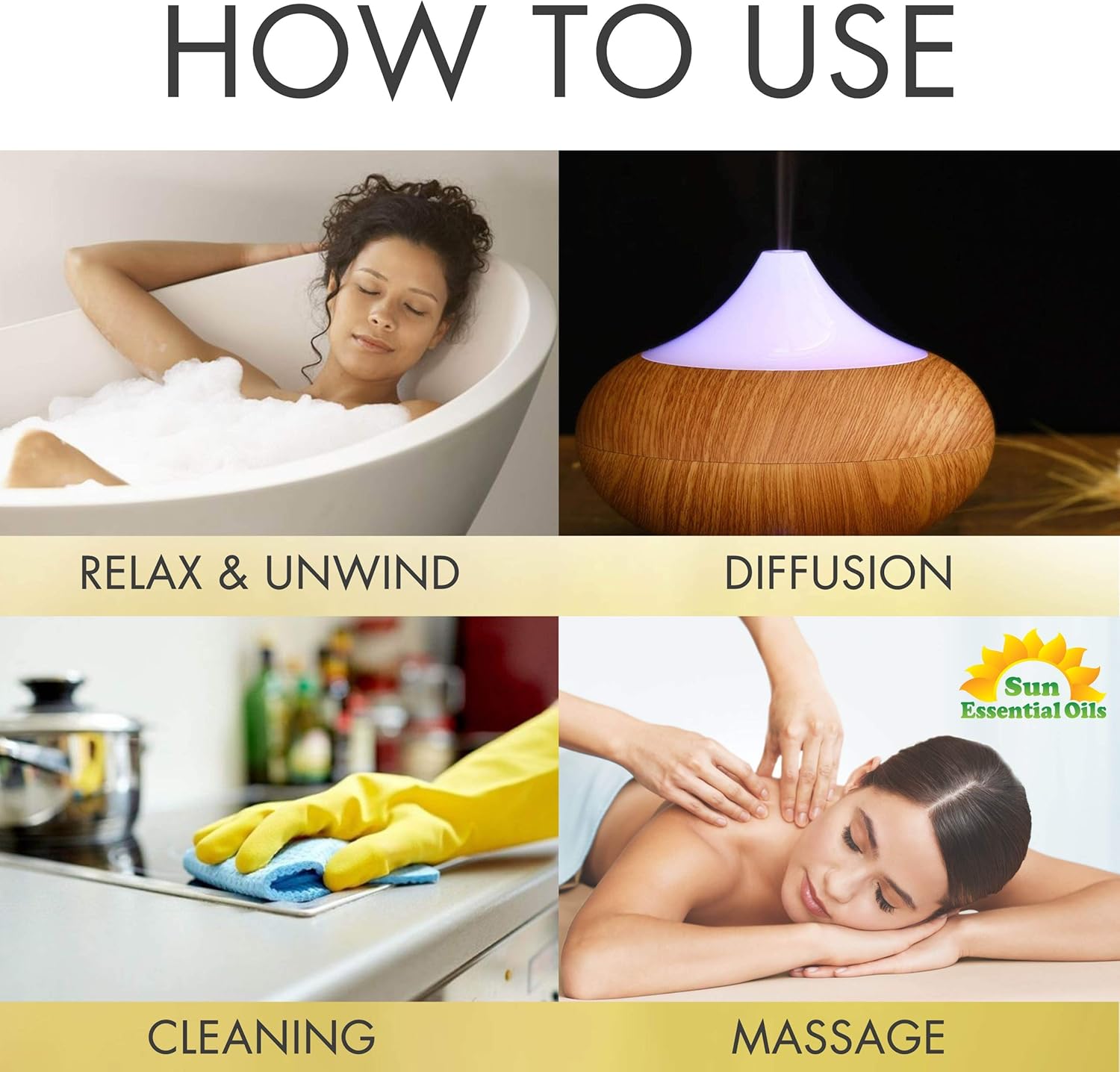 Sun Essential Oils Clean the Air 16oz