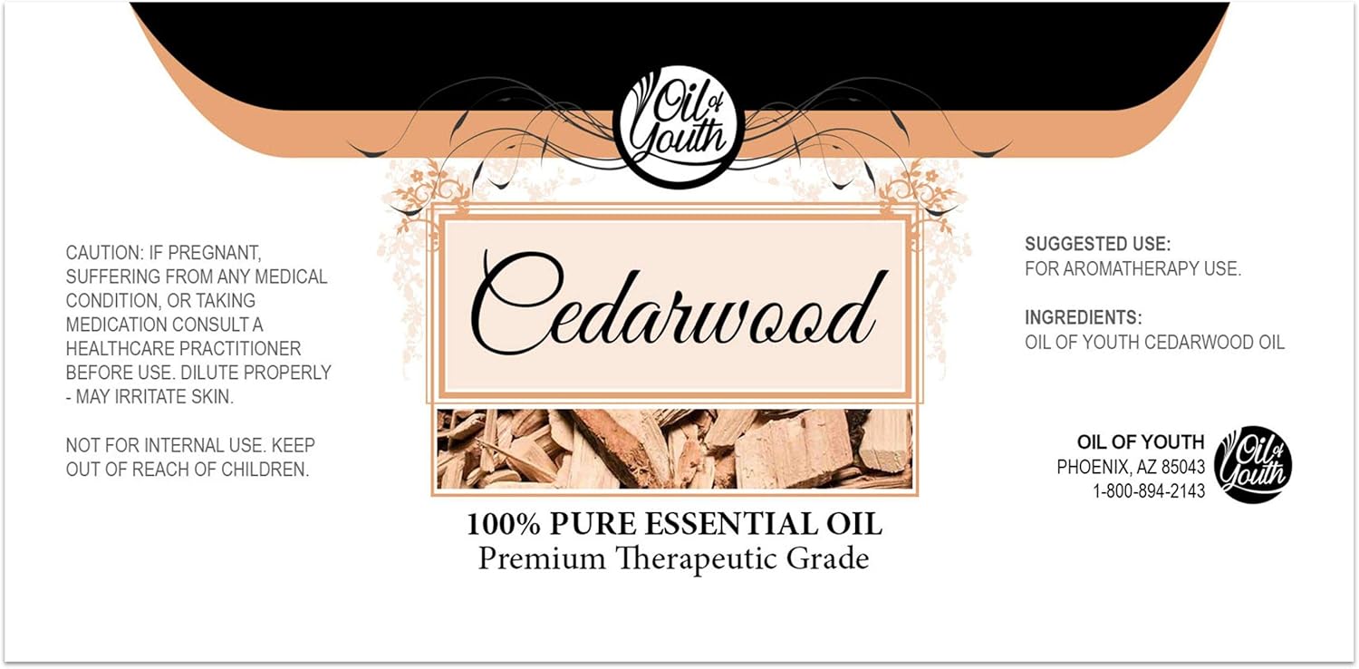 Oil of Youth Cedarwood 8oz
