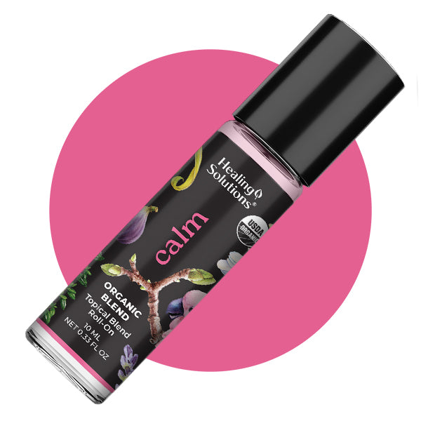 Organic Calm Body, Calm Mind Blend Essential Oil Roll On (2 PACK)