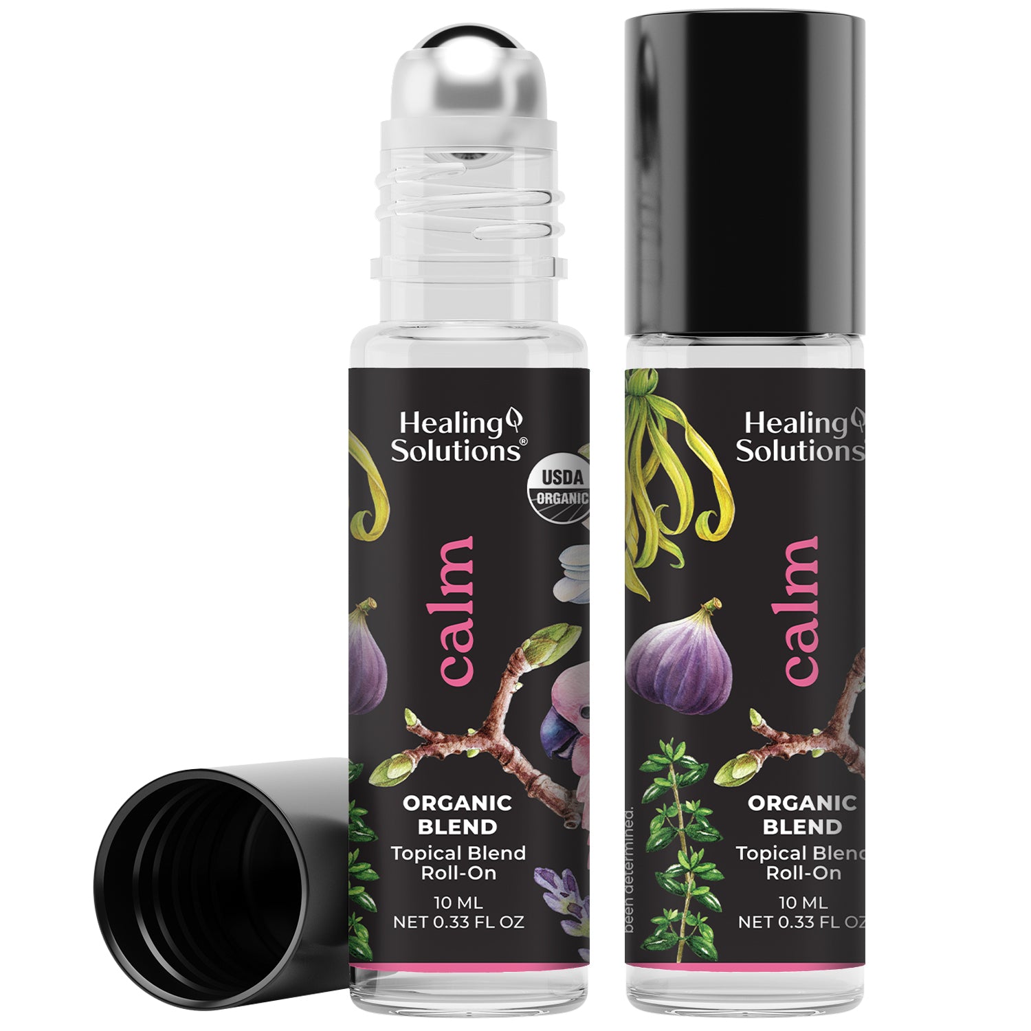 Organic Calm Body, Calm Mind Blend Essential Oil Roll On (2 PACK)