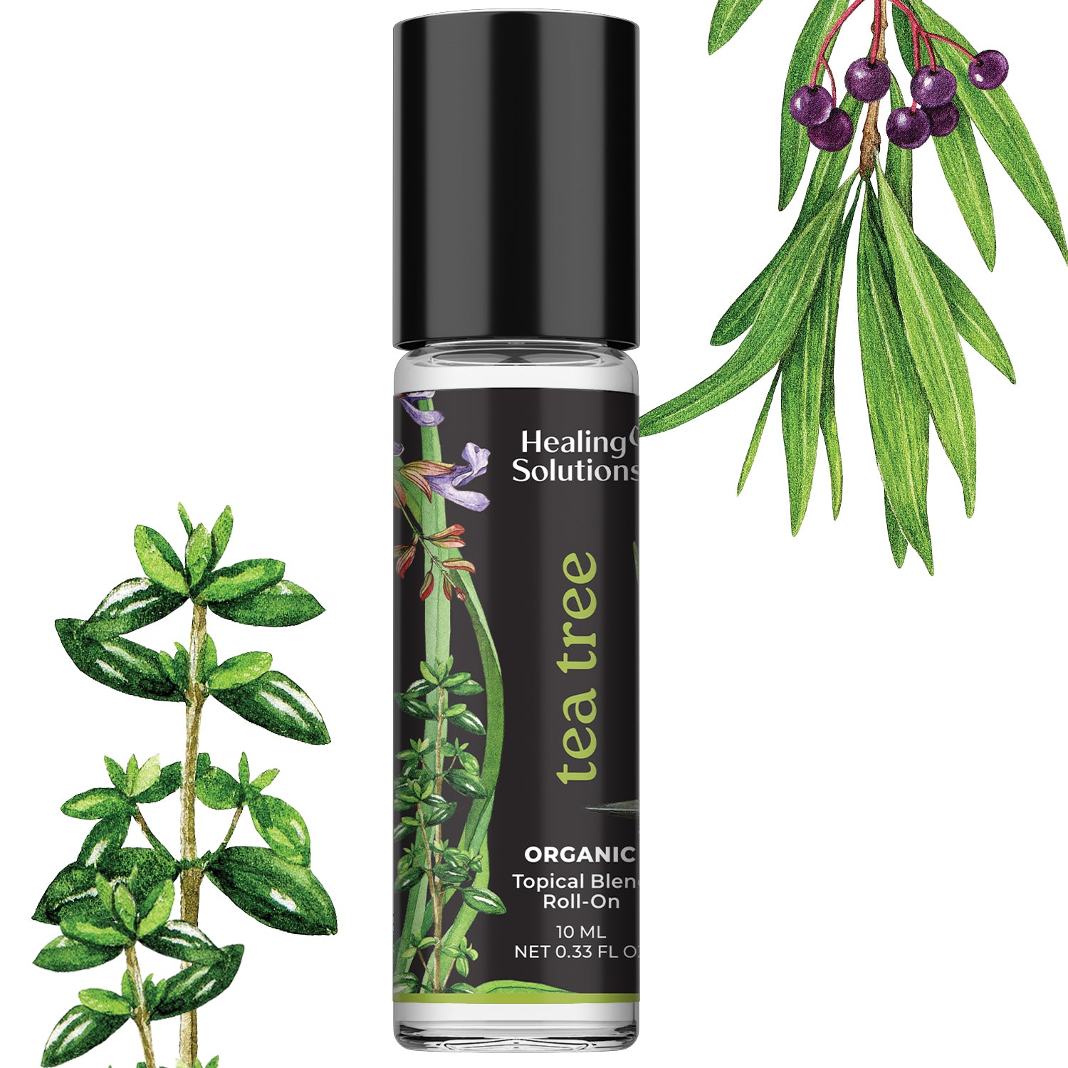 Organic Tea Tree Essential Oil Roll On (2 PACK)