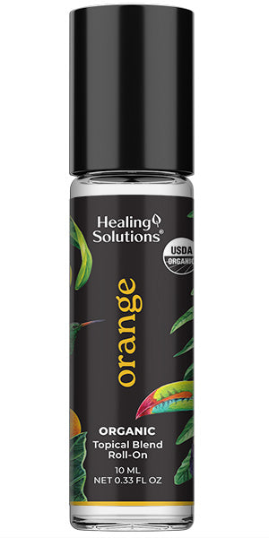 Organic Sweet Orange Essential Oil Roll On (2 PACK)