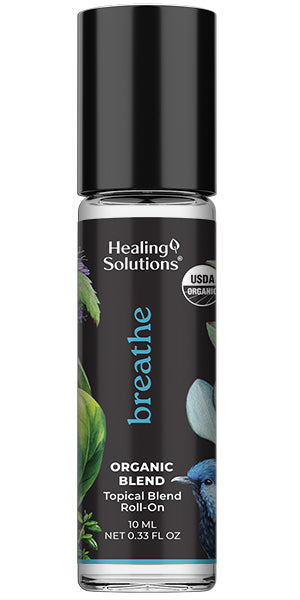 Organic Breathe Blend Essential Oil Roll On (2 PACK)