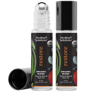 Organic Deep Muscle Relief Essential Oil Blend Roll On (2 PACK)