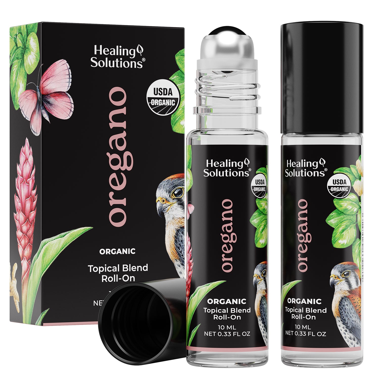 Organic Oregano Essential Oil Roll On (2 PACK)
