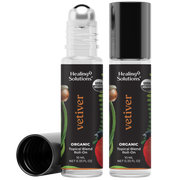 Organic Vetiver Essential Oil Roll On (2 PACK)