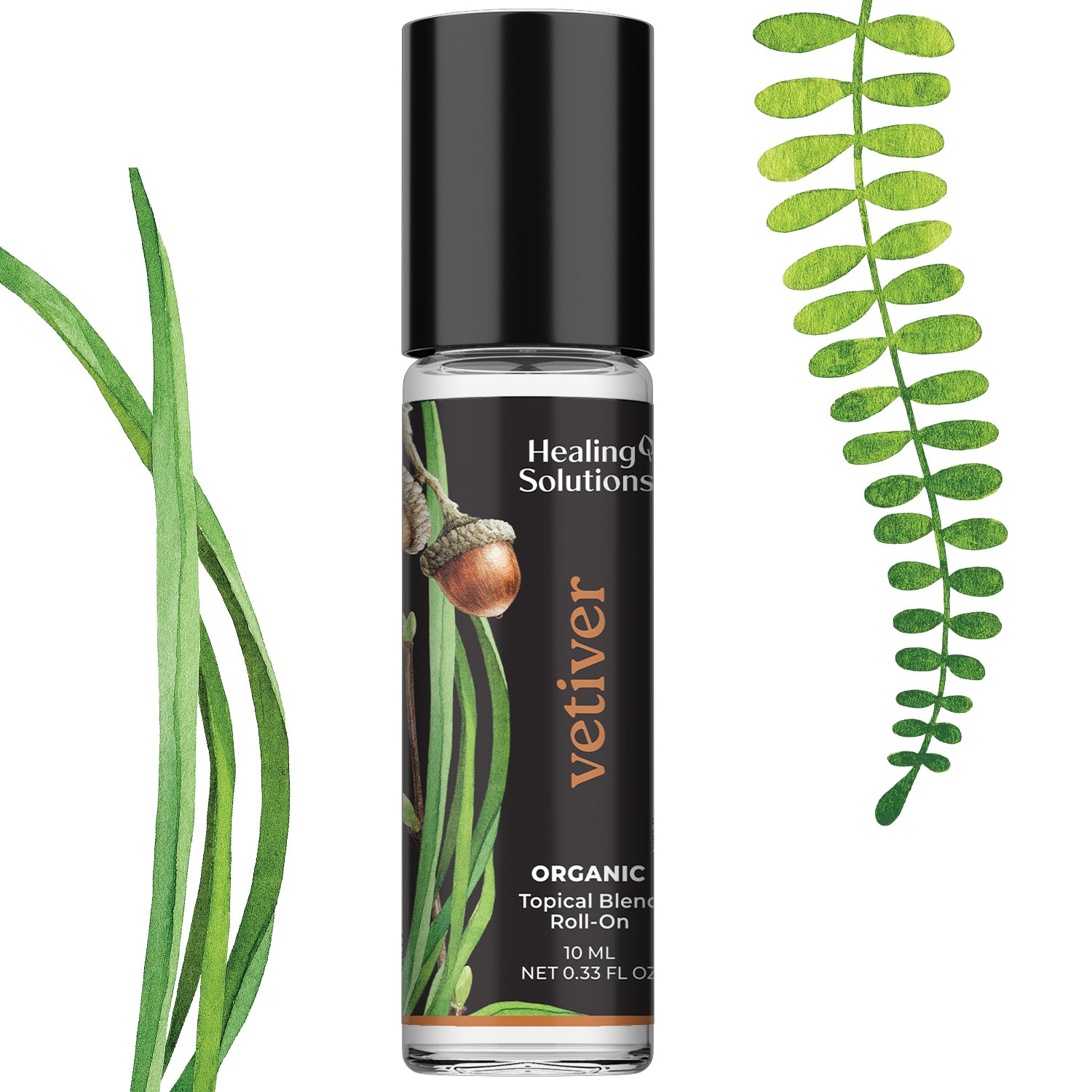 Organic Vetiver Essential Oil Roll On (2 PACK)