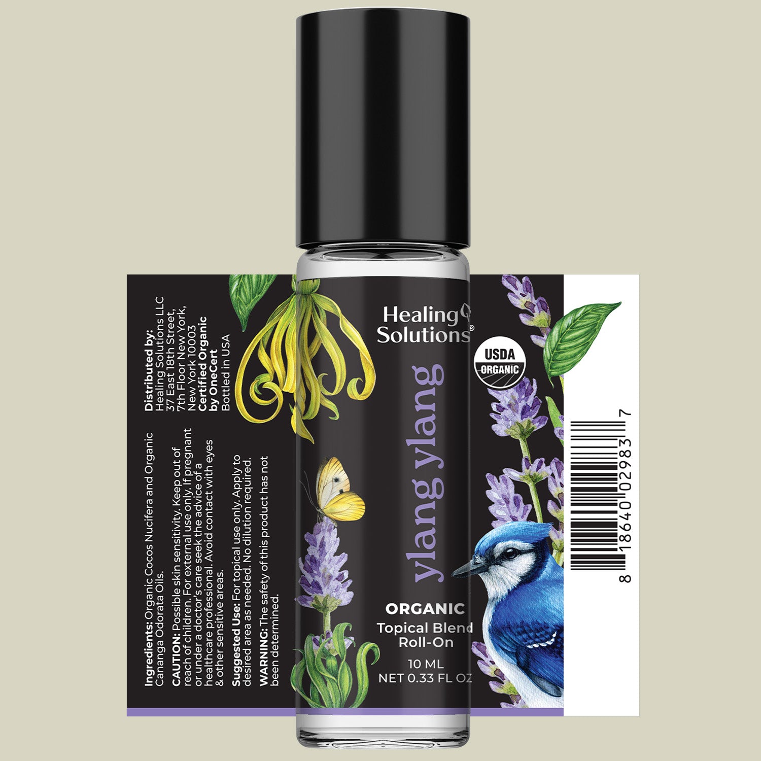 Organic Ylang Ylang Essential Oil Roll On (2 PACK)