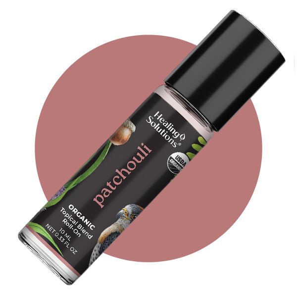Organic Patchouli Essential Oil Roll On (2 PACK)