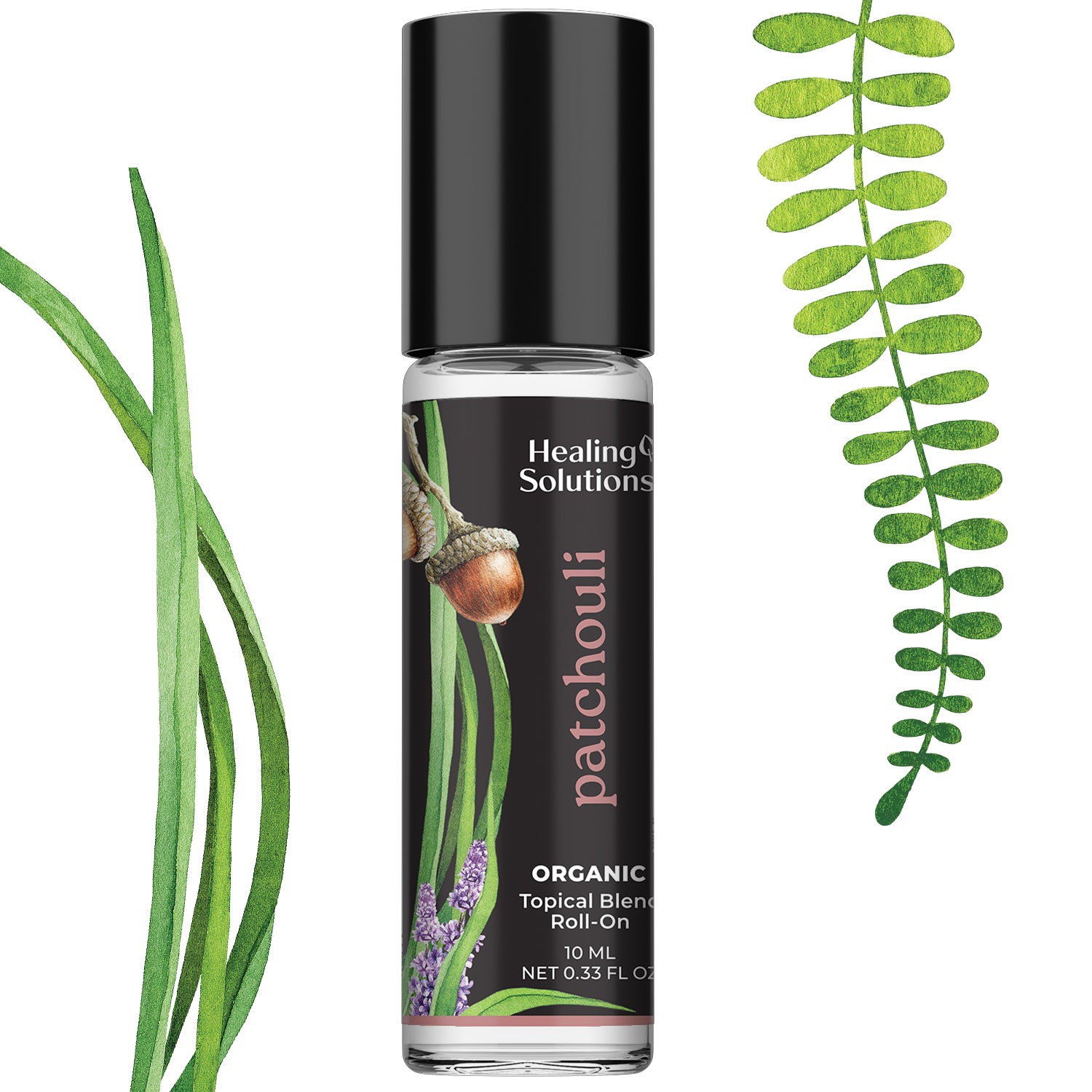 Organic Patchouli Essential Oil Roll On (2 PACK)