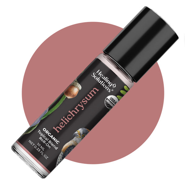 Organic Helichrysum Essential Oil Roll On (2 PACK)