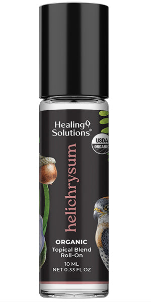 Organic Helichrysum Essential Oil Roll On (2 PACK)