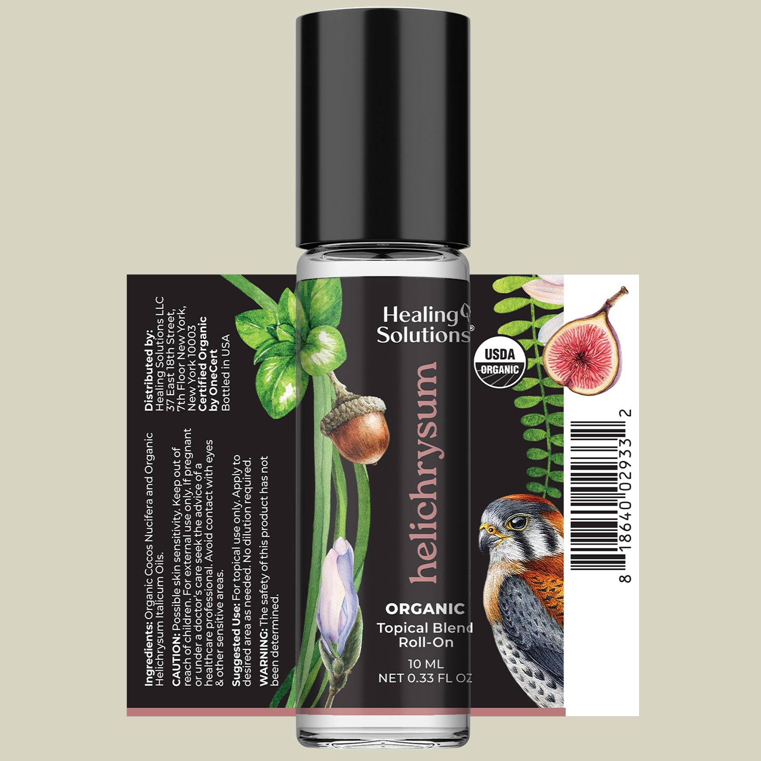 Organic Helichrysum Essential Oil Roll On (2 PACK)
