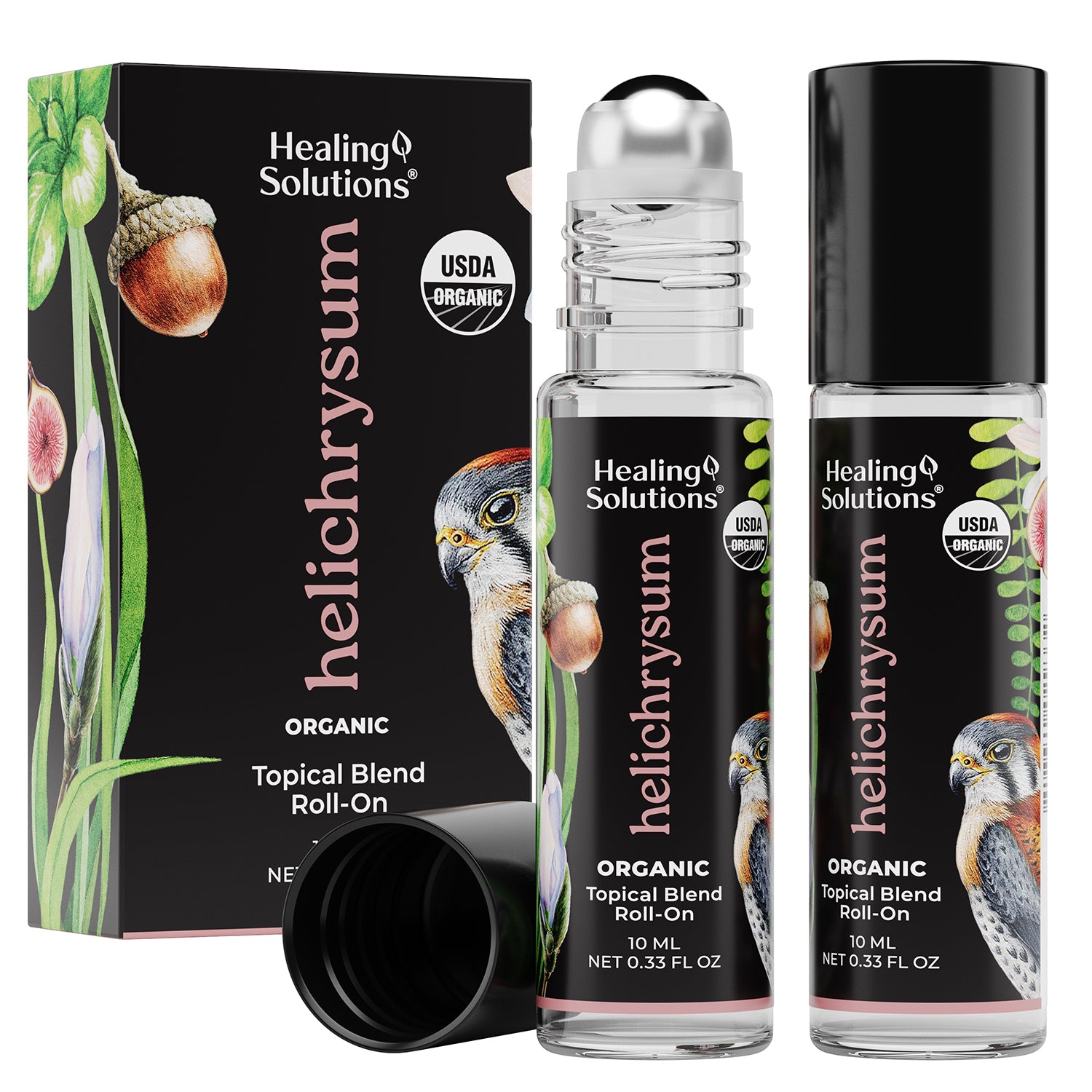 Organic Helichrysum Essential Oil Roll On (2 PACK)