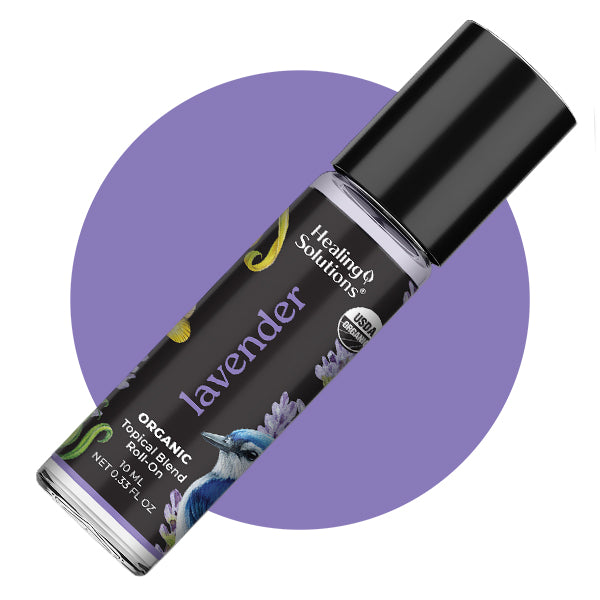 Organic Lavender Essential Oil Roll On (2 PACK)