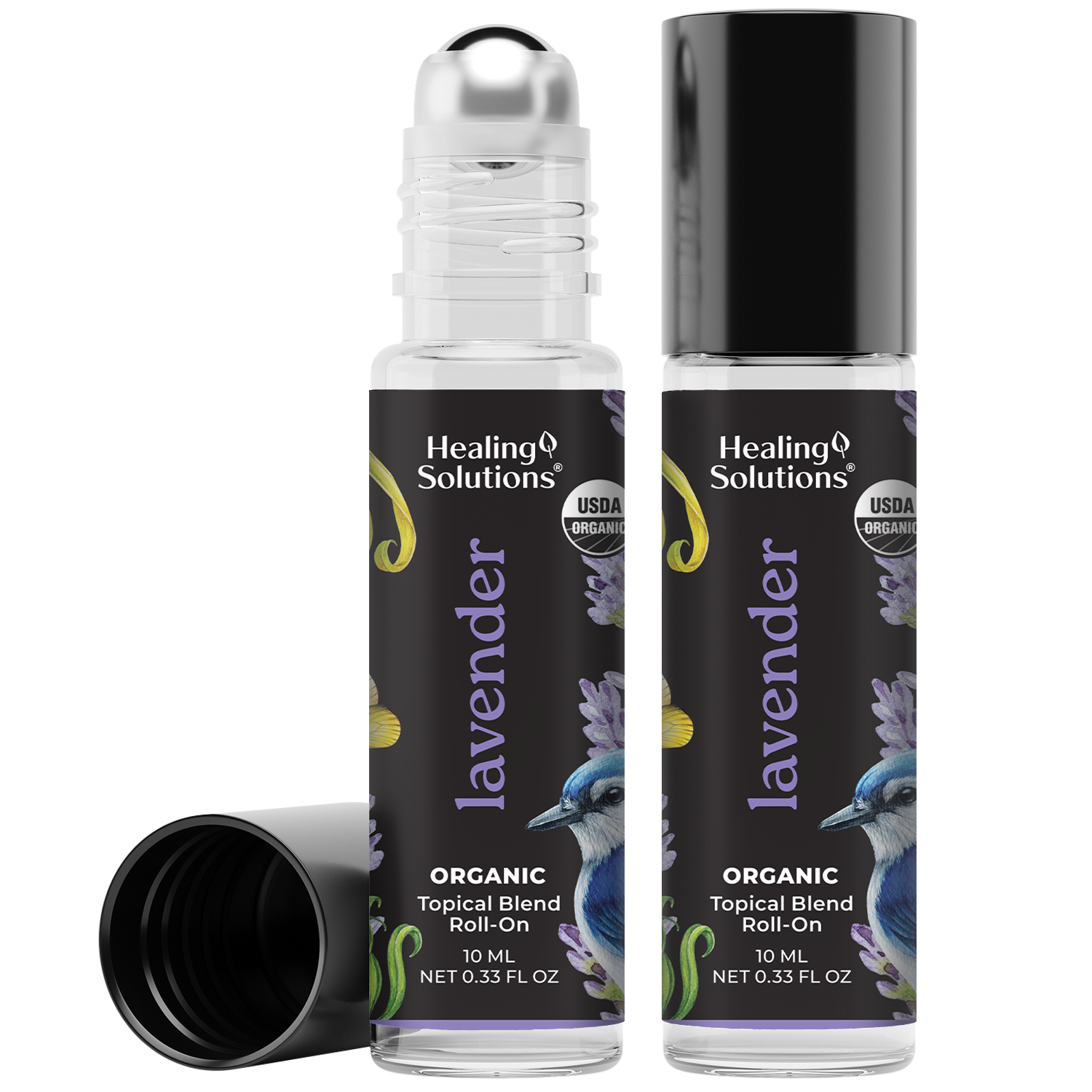 Organic Lavender Essential Oil Roll On (2 PACK)