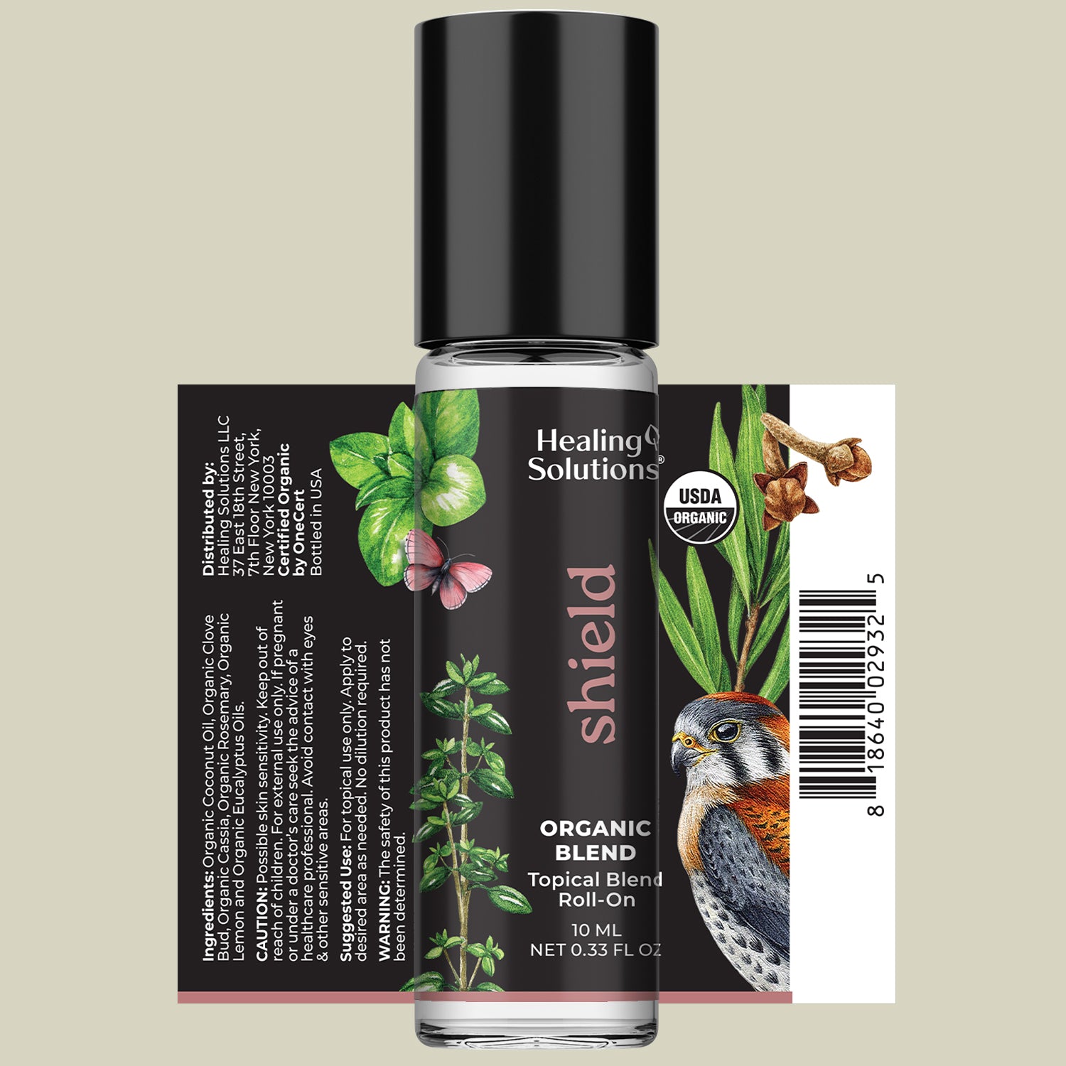 Organic Health Shield Blend Essential Oil Roll On (2 PACK)