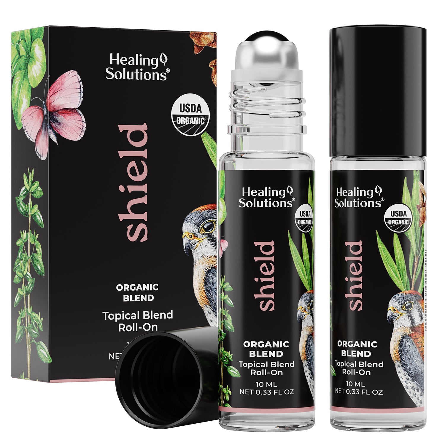 Organic Health Shield Blend Essential Oil Roll On (2 PACK)