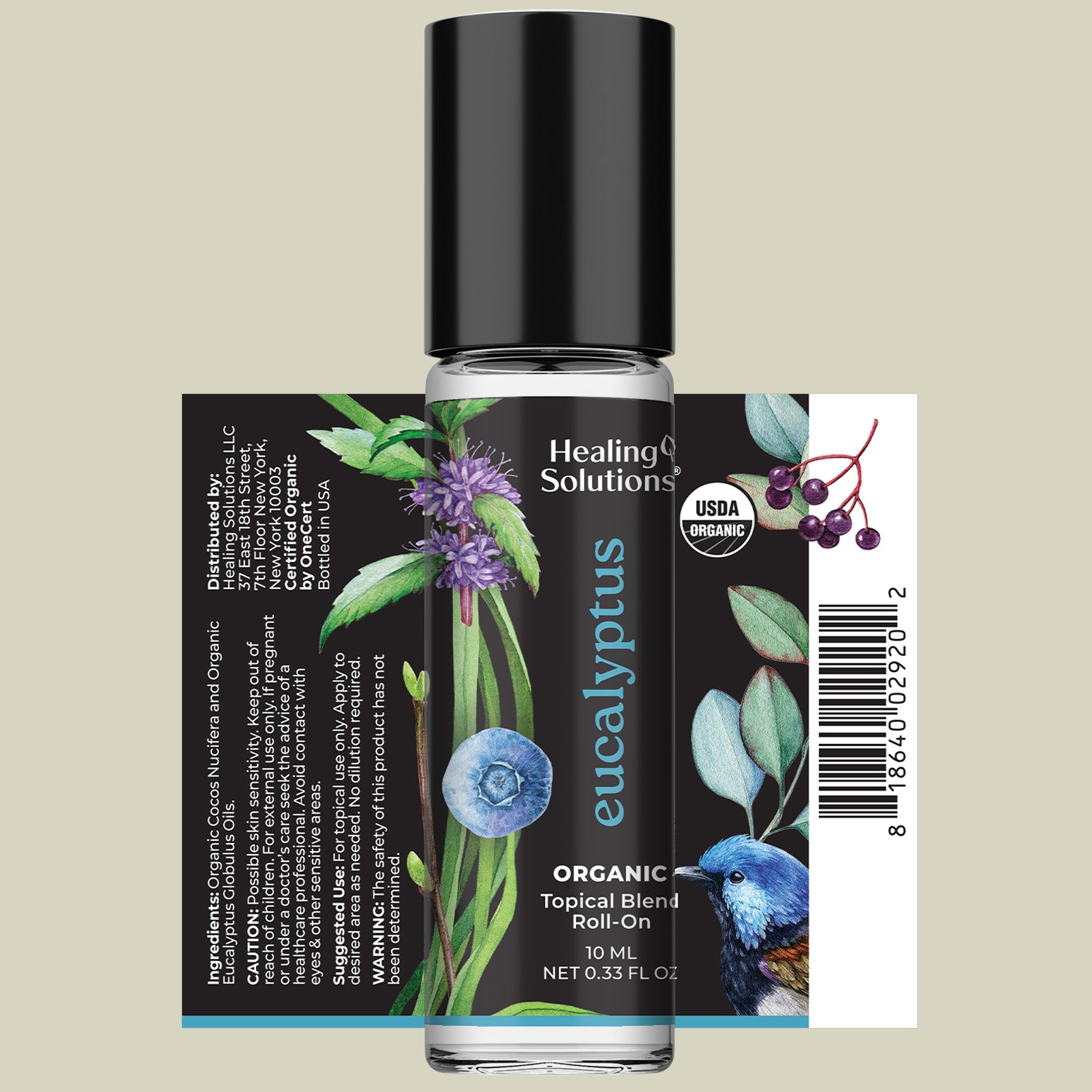 HSO Eucalyptus Roll-On 0.33 oz (2 PACK)