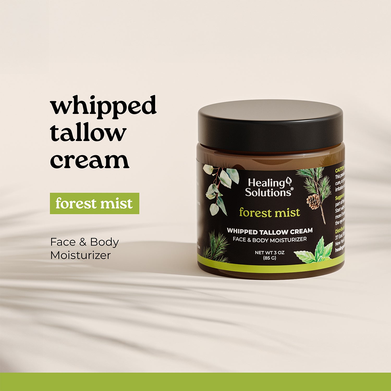 Whipped Tallow Cream – Forest Mist