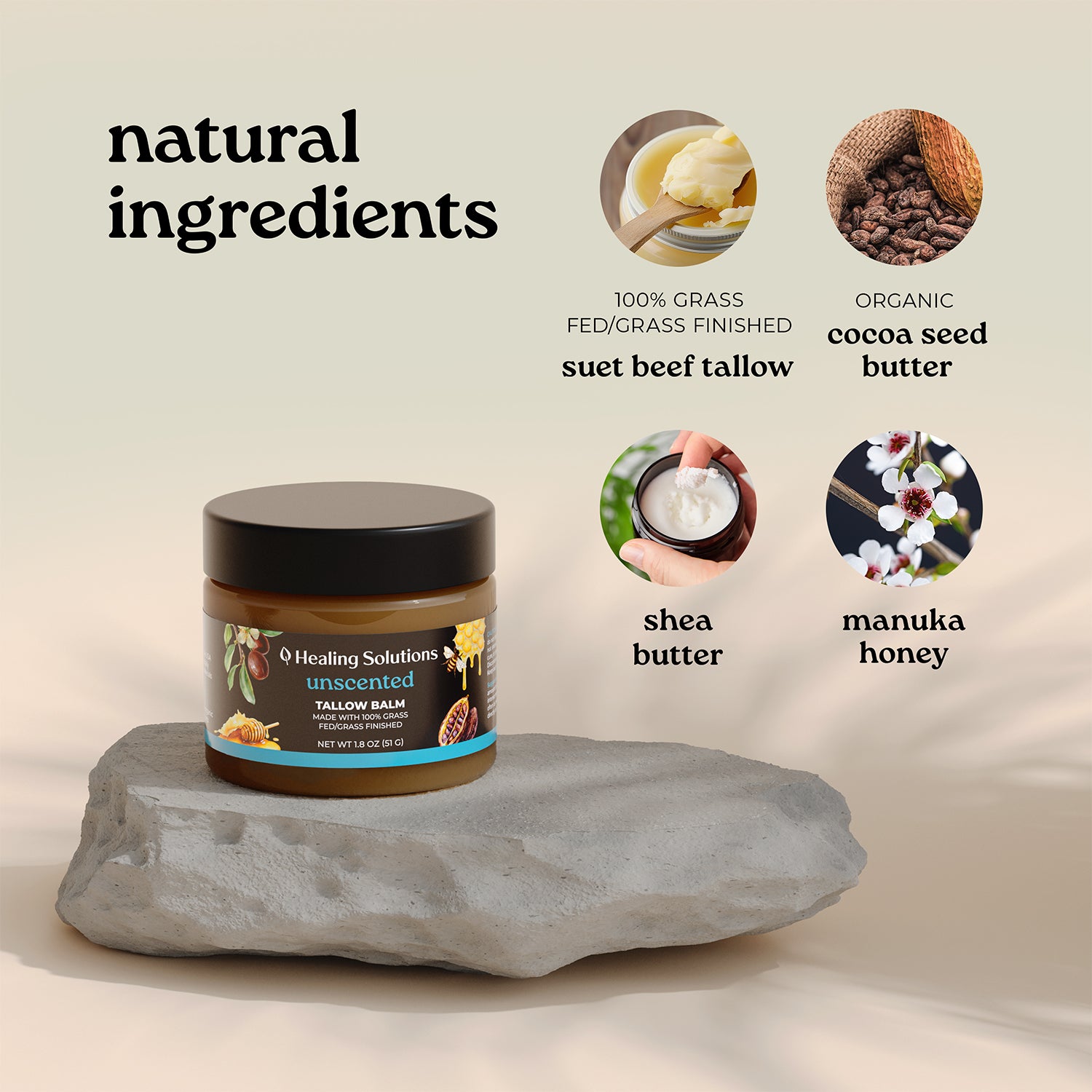 Tallow Balm - Unscented