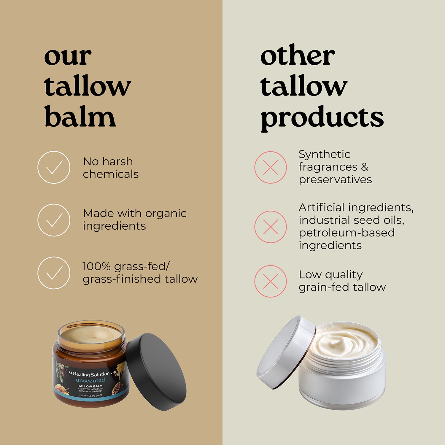 Tallow Balm - Unscented